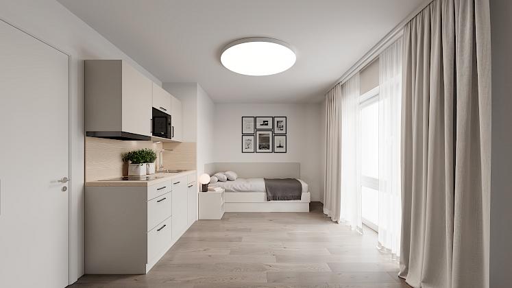UniVest - Studentenwohnung & Mikroapartments zentral in Eching