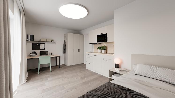 UniVest - Studentenwohnung & Mikroapartments zentral in Eching